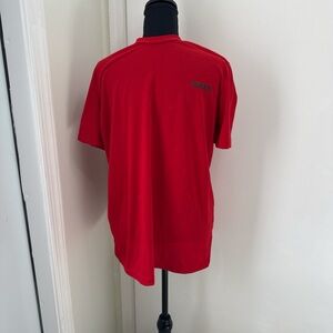 Adidas Men's Bold Red Short Sleeve Tee